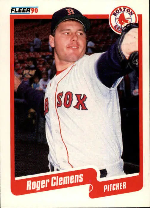 1990 Roger Clemens Fleer Baseball Card #271 - Baseball Card Single