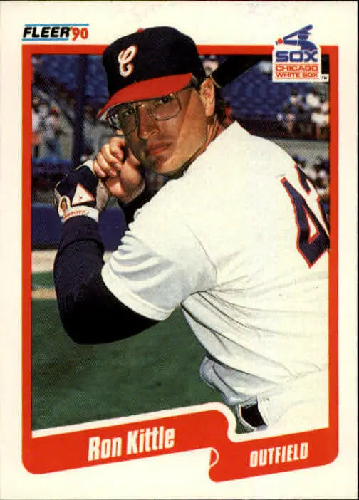 1990 Ron Kittle Fleer Baseball Card #538 - Baseball Card Single