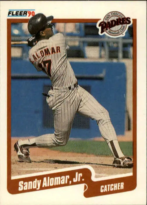 1990 Sandy Alomar Jr. Fleer Baseball Card #150 - Baseball Card Single