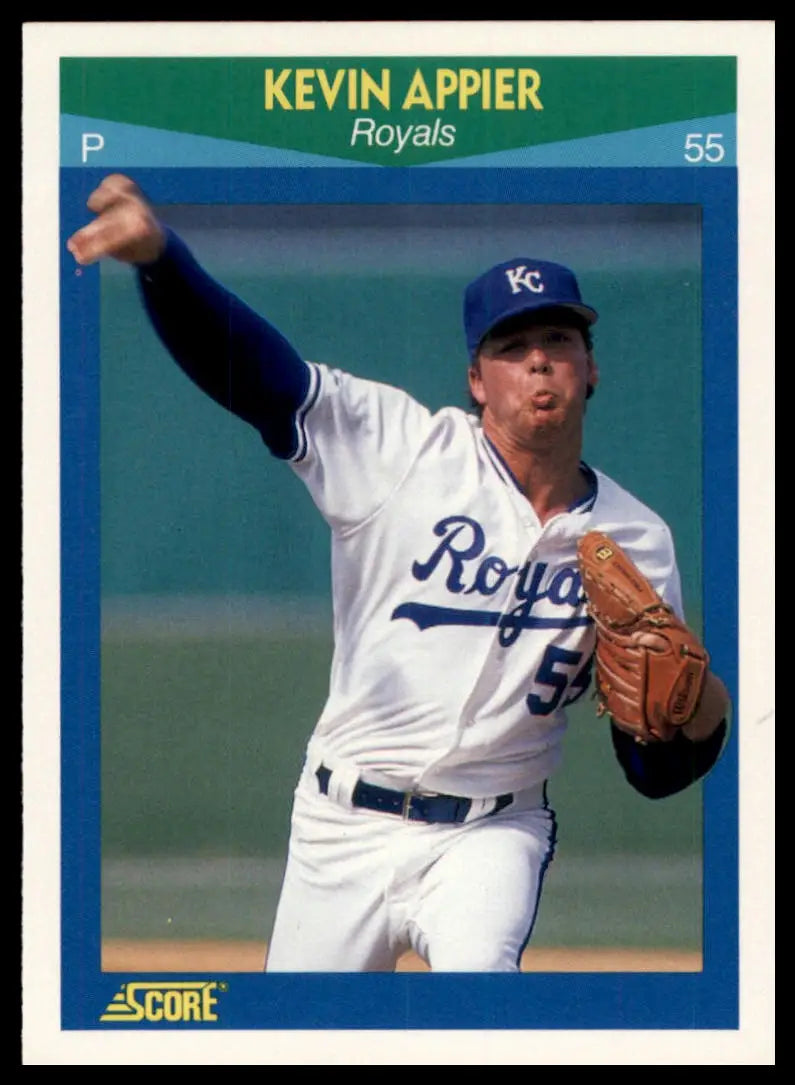 1990 Score 100 Rising Stars Kevin Appier 13 Kansas City Royals NM - Baseball Card Single