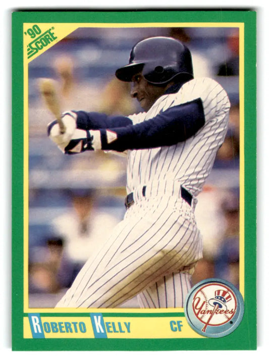 1990 Score #100 Roberto Kelly NM-MT Yankees ID:70080 - Baseball Card Single