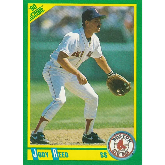 1990 Score #11 Jody Reed NM-MT Boston Red Sox Baseball Card - Baseball Card Single
