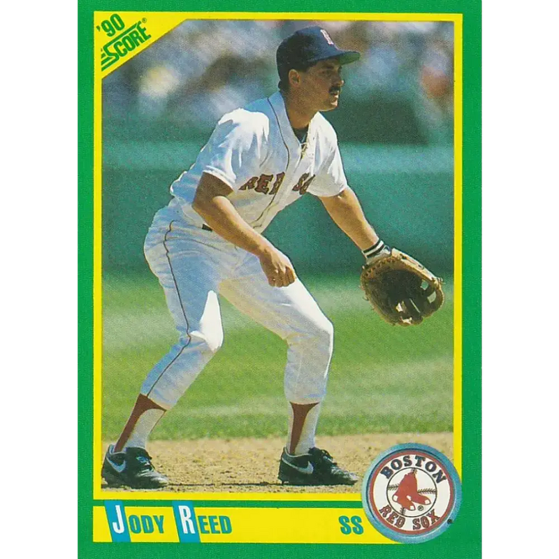 1990 Score #11 Jody Reed NM-MT Boston Red Sox Baseball Card - Baseball Card Single