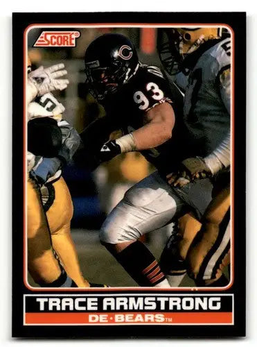 1990 Score #11 Trace Armstrong Chicago Bears Football Cards NM-MT ID:62190 - Football Card Single