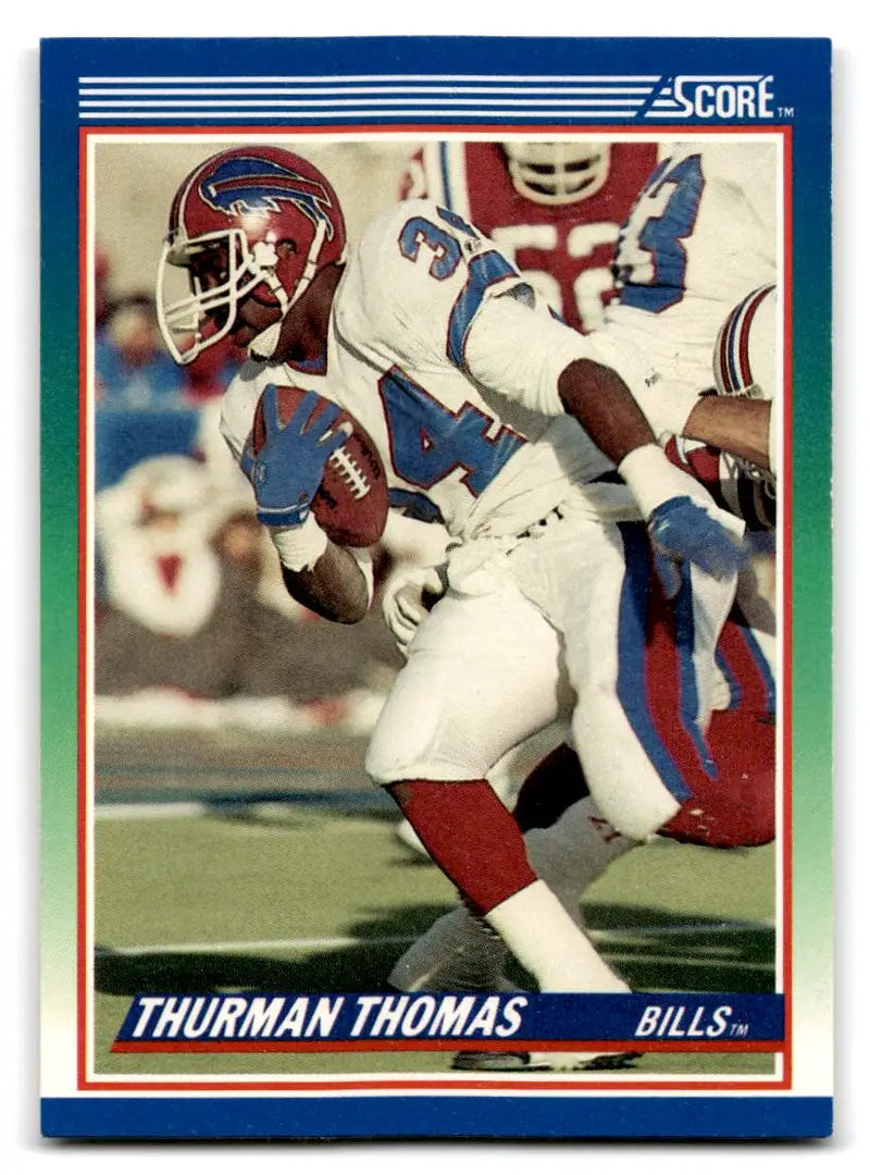 1990 Score #110 Thurman Thomas - Football Card Single