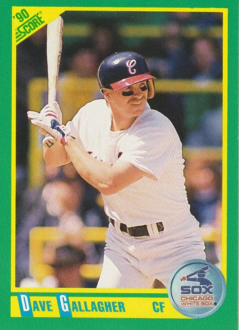 1990 Score #115 Dave Gallagher EX Excellent Chicago White Sox Baseball Card - Baseball Card Single