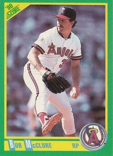 1990 Score #117 Bob McClure NM-MT Angels - Baseball Card Single