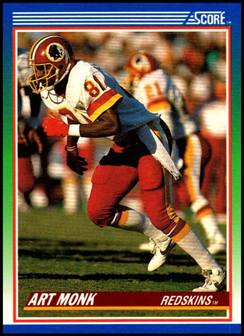 1990 Score #12 Art Monk NM-MT Washington Redskins Football Card - Football Card Single