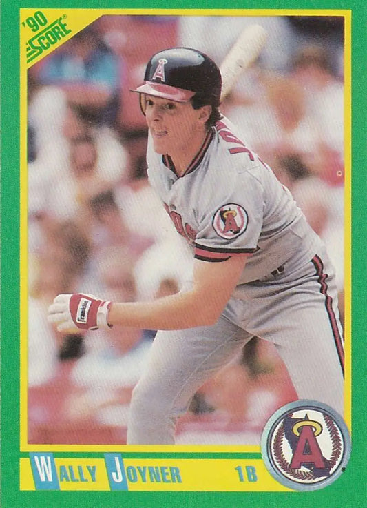 1990 Score #120 Wally Joyner EX Excellent California Angels Baseball Card - Baseball Card Single