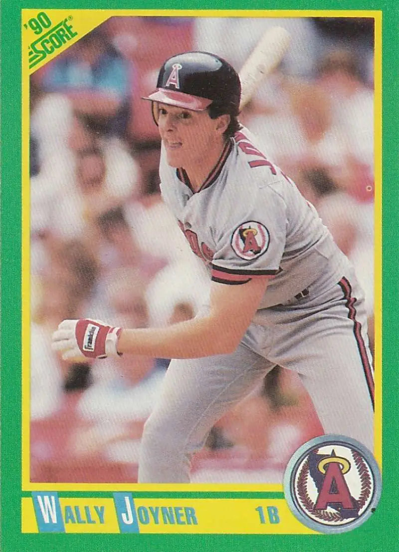 1990 Score #120 Wally Joyner EX Excellent California Angels Baseball Card - Baseball Card Single