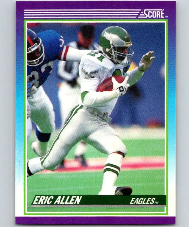 1990 Score #121 Eric Allen NM-MT Philadelphia Eagles Football Card - Football Card Single