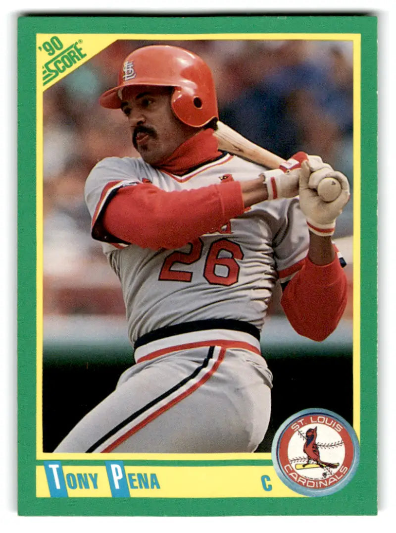 1990 Score #122 Tony Pena NM-MT Cardinals ID:70047 - Baseball Card Single