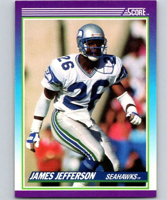 1990 Score #126 James Jefferson NM-MT Seattle Seahawks Football Card
