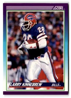 1990 Score #128 Larry Kinnebrew - Football Card Single