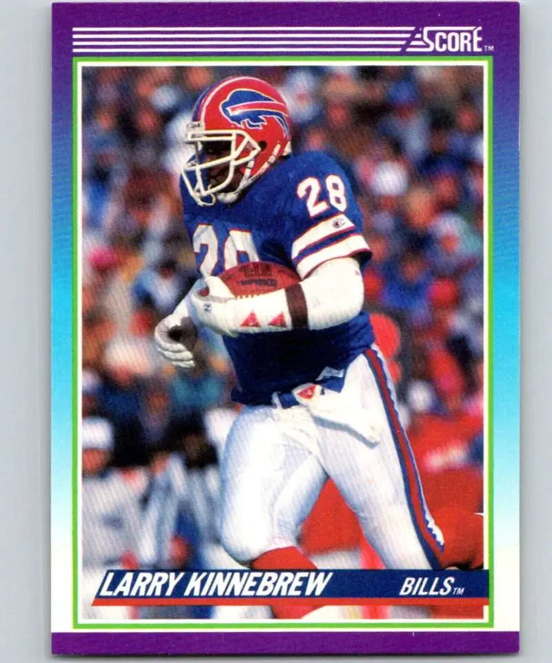 1990 Score #128 Larry Kinnebrew NM-MT Buffalo Bills Football Card - Football Card Single