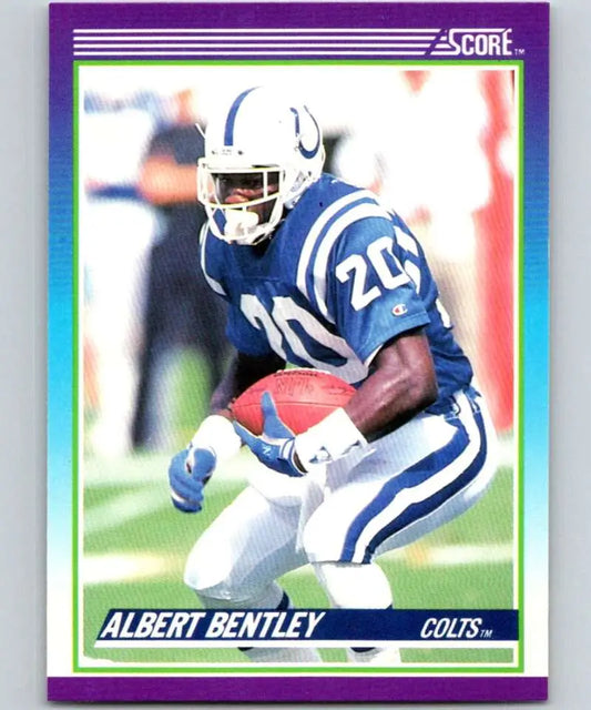 1990 Score #135 Albert Bentley NM-MT Indianapolis Colts Football Card