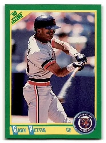 1990 Score #136 Gary Pettis NM Near Mint Tigers ID:46152 - Baseball Card Single