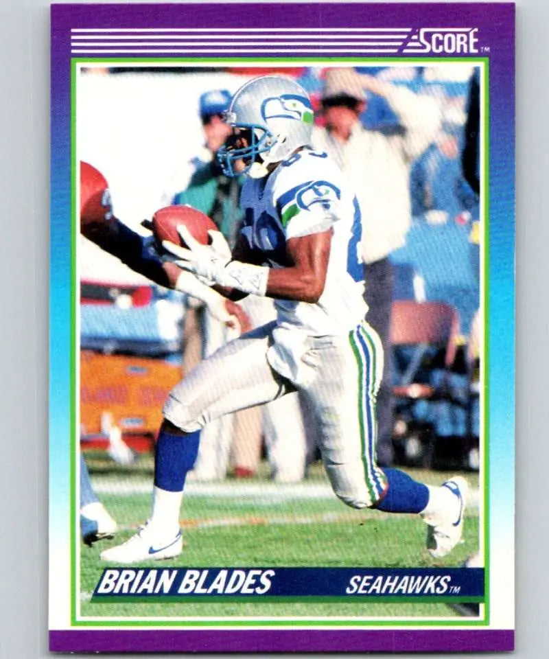 1990 Score #139 Brian Blades NM-MT Seattle Seahawks Football Card - Football Card Single