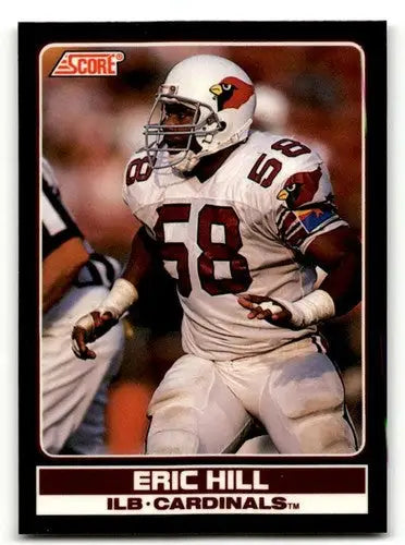 1990 Score #14 Eric Hill Phoenix Cardinals Football Cards NM-MT ID:62193 - Football Card Single