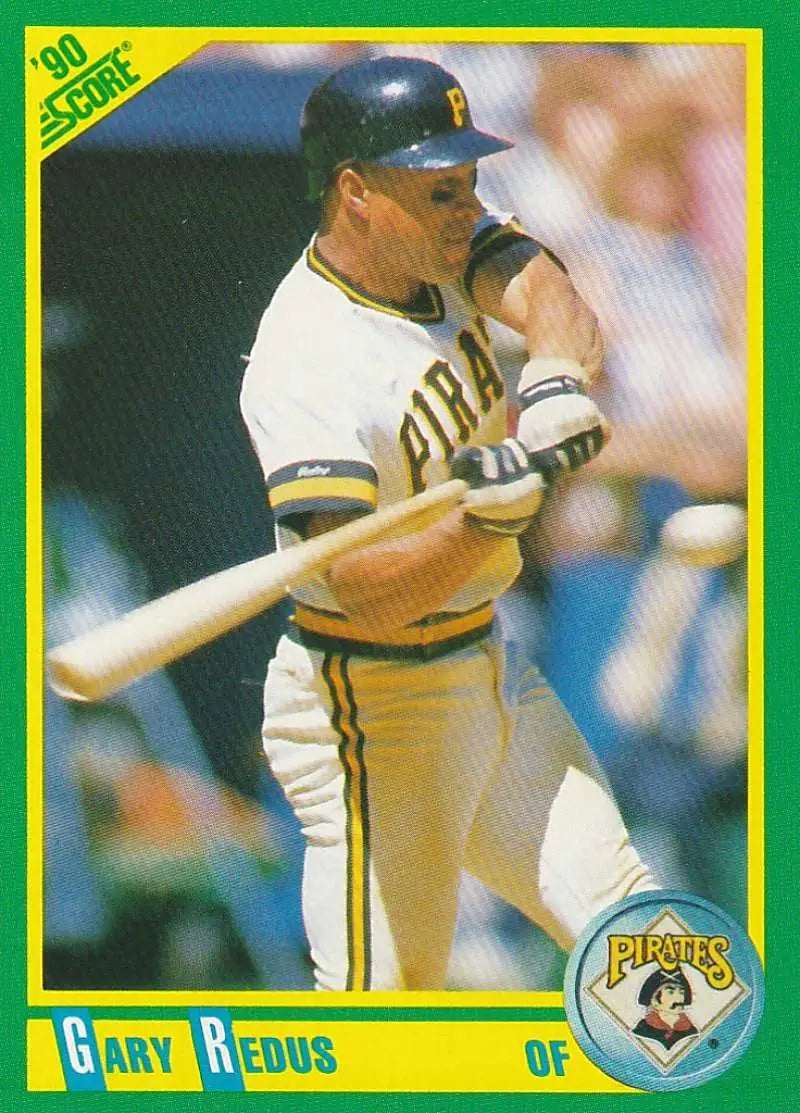 1990 Score #14 Gary Redus EX Excellent Pittsburgh Pirates Baseball Card - Baseball Card Single