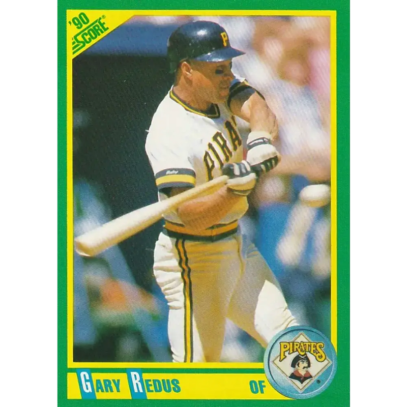 1990 Score #14 Gary Redus NM-MT Pittsburgh Pirates Baseball Card - Baseball Card Single