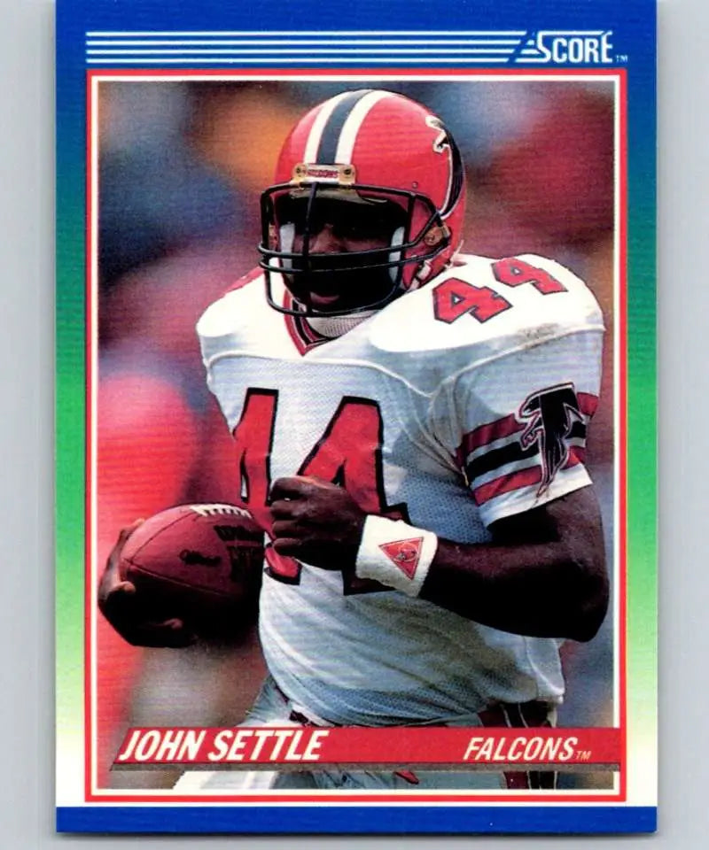 1990 Score #14 John Settle NM-MT Atlanta Falcons Football Card - Football Card Single
