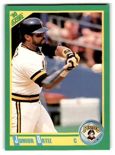 1990 Score #143 Junior Ortiz NM-MT Pirates ID:70039 - Baseball Card Single