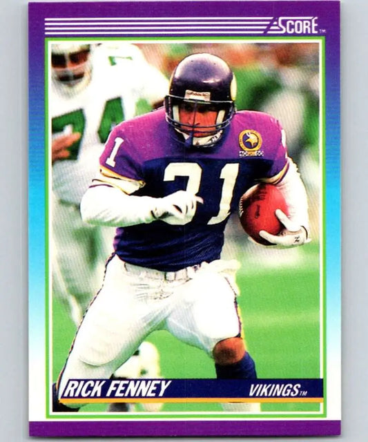 1990 Score #143 Rick Fenney NM-MT Minnesota Vikings Football Card