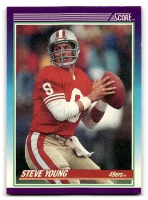 1990 Score #145 Steve Young - Football Card Single