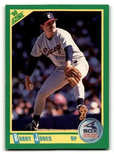 1990 Score #152 Barry Jones Chicago White Sox Baseball Cards EX/NM ID:58540 - Baseball Card Single