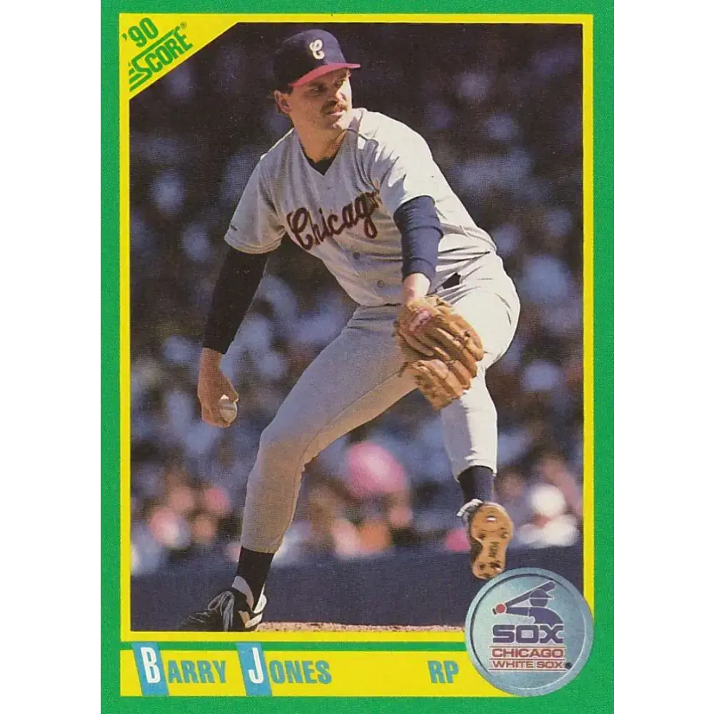 1990 Score #152 Barry Jones NM-MT Chicago White Sox Baseball Card - Baseball Card Single
