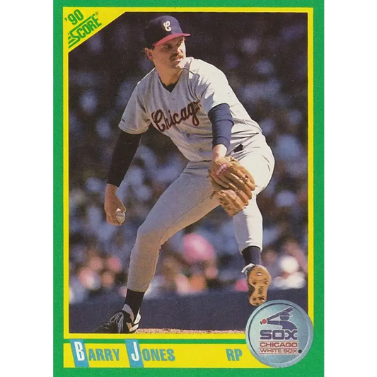 1990 Score #152 Barry Jones NM-MT Chicago White Sox Baseball Card - Baseball Card Single