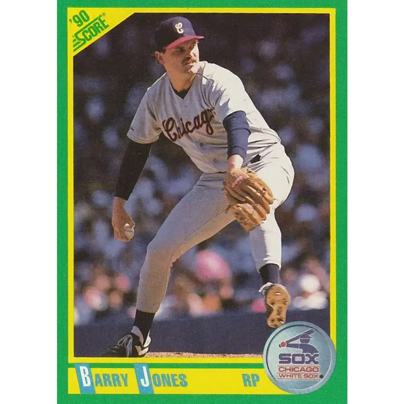 1990 Score #152 Barry Jones NM-MT Chicago White Sox Baseball Card - Baseball Card Single