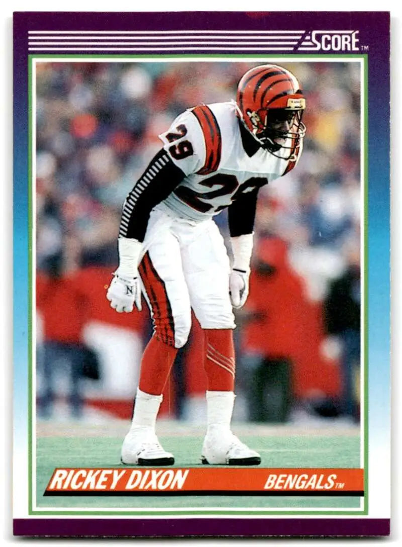 1990 Score #152 Rickey Dixon NM-MT RC Rookie Cincinnati Bengals Football Card - Football Card Single