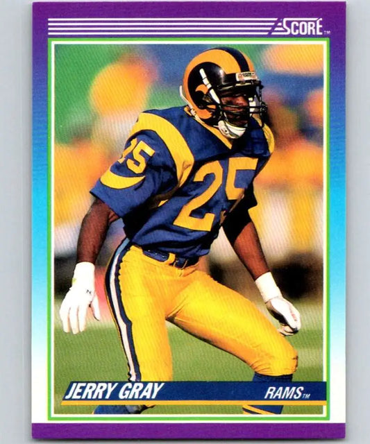 1990 Score #158 Jerry Gray NM-MT Los Angeles Rams Football Card - Football Card Single