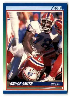 1990 Score #16 Bruce Smith - Football Card Single