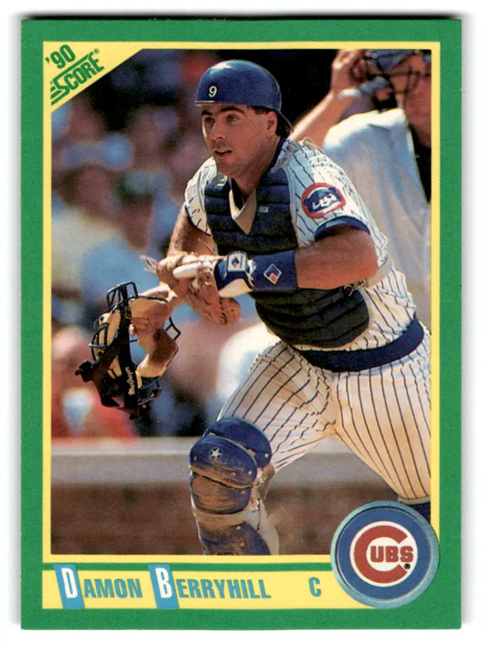 1990 Score #163 Damon Berryhill NM-MT Cubs ID:70059 - Baseball Card Single
