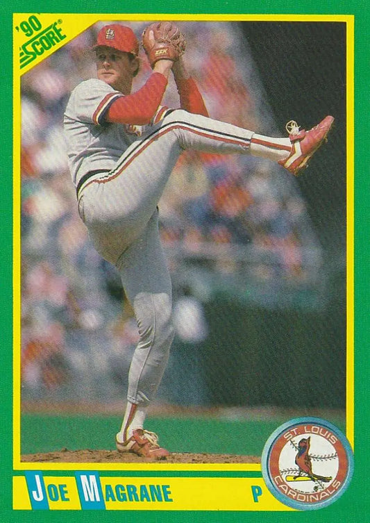 1990 Score #17 Joe Magrane EX Excellent St. Louis Cardinals Baseball Card - Baseball Card Single