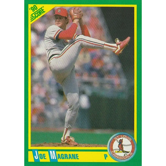 1990 Score #17 Joe Magrane NM-MT St. Louis Cardinals Baseball Card - Baseball Card Single