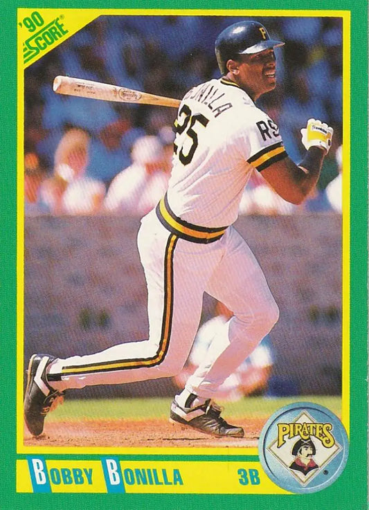 1990 Score #170 Bobby Bonilla EX Excellent Pittsburgh Pirates Baseball Card - Baseball Card Single