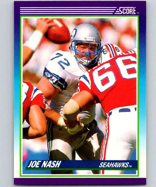 1990 Score #172 Joe Nash NM-MT Seattle Seahawks Football Card