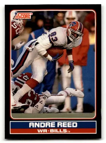 1990 Score #18 Andre Reed Buffalo Bills Football Cards NM-MT ID:62197 - Football Card Single