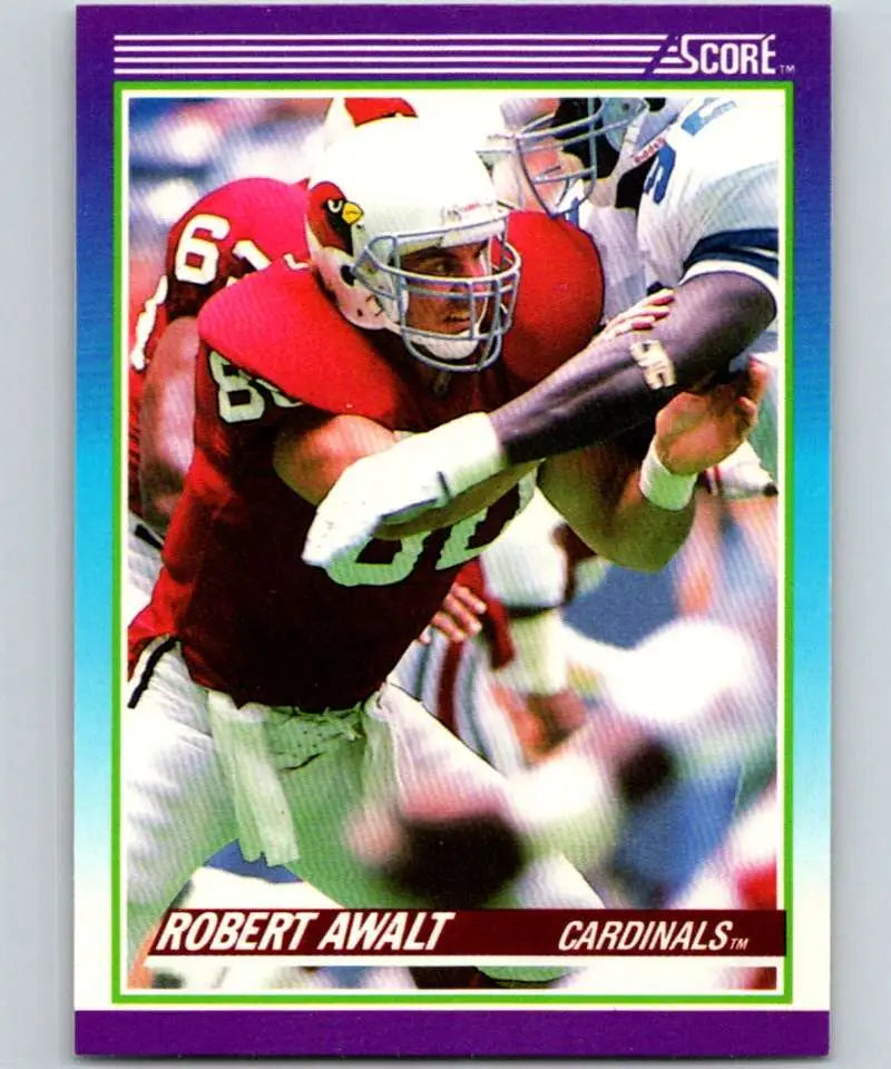 1990 Score #180 Robert Awalt NM-MT Phoenix Cardinals Football Card - Football Card Single