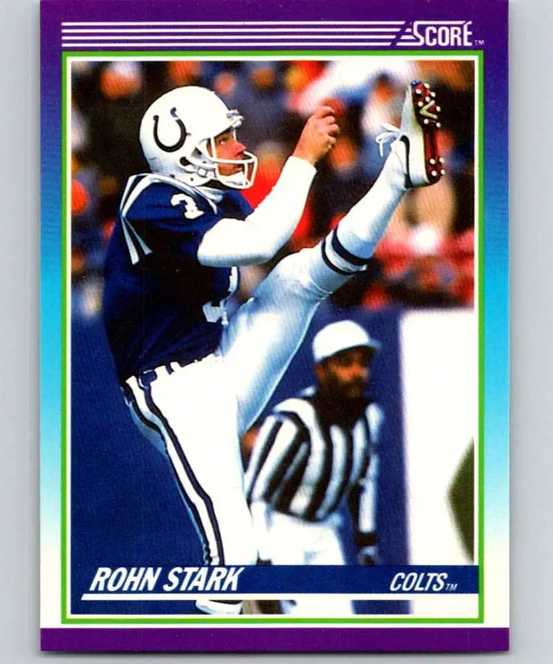 1990 Score #181 Rohn Stark NM-MT Indianapolis Colts Football Card - Football Card Single