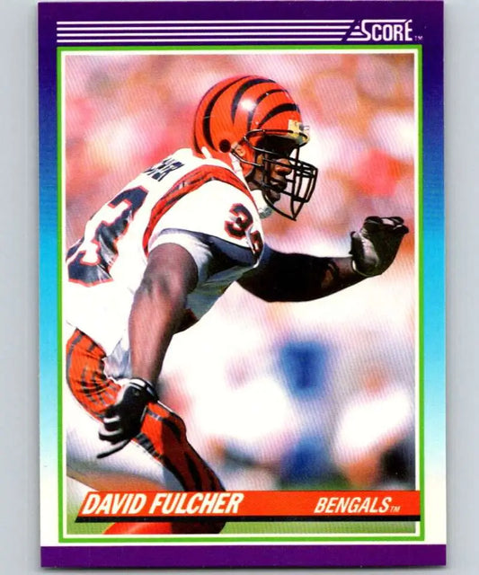 1990 Score #183 David Fulcher NM-MT Cincinnati Bengals Football Card
