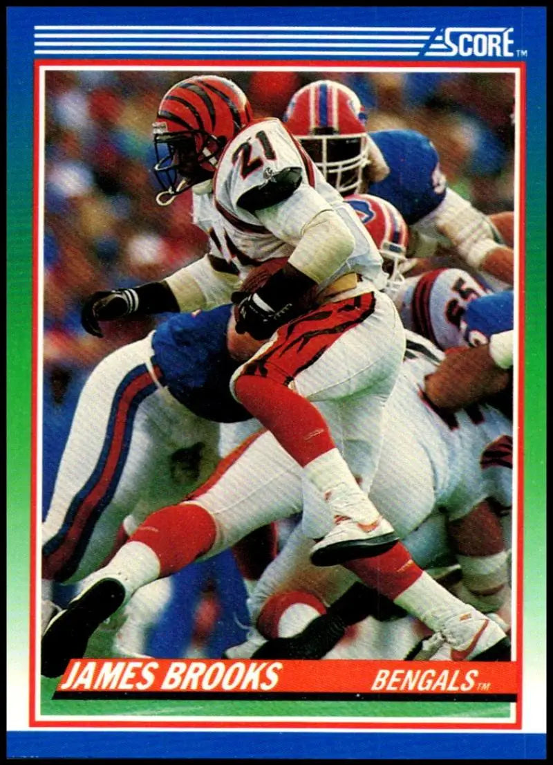 1990 Score #19 James Brooks NM-MT Cincinnati Bengals Football Card - Football Card Single