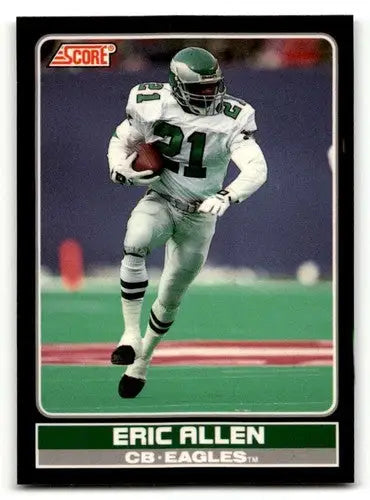1990 Score #20 Eric Allen Philadelphia Eagles Football Cards NM-MT ID:62199 - Football Card Single