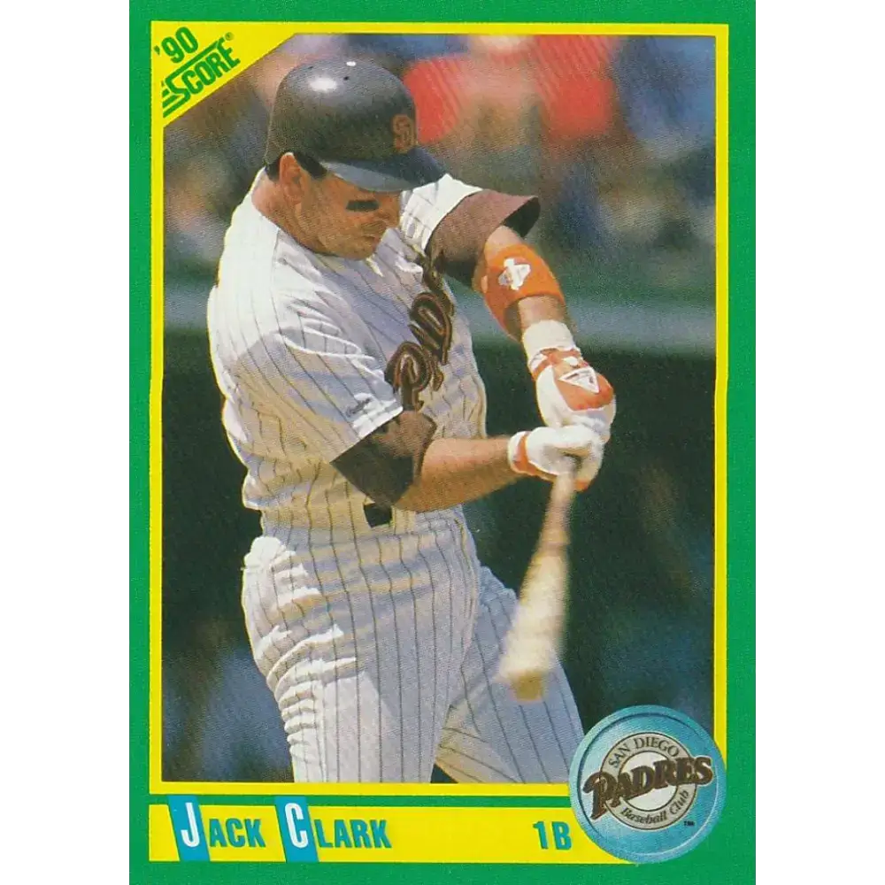 1990 Score #20 Jack Clark NM-MT San Diego Padres Baseball Card - Baseball Card Single