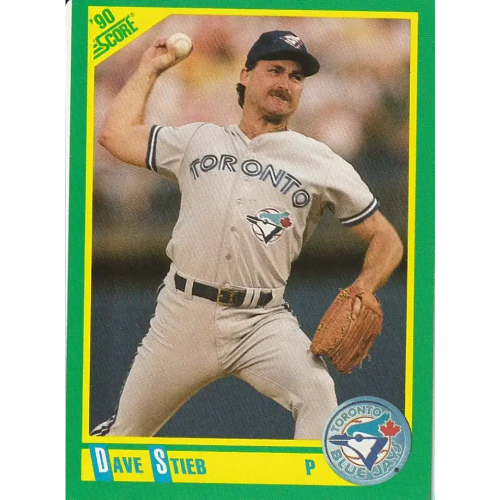 1990 Score #201 Dave Stieb NM-MT Toronto Blue Jays Baseball Card - Baseball Card Single