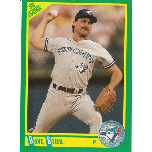1990 Score #201 Dave Stieb NM-MT Toronto Blue Jays Baseball Card - Baseball Card Single